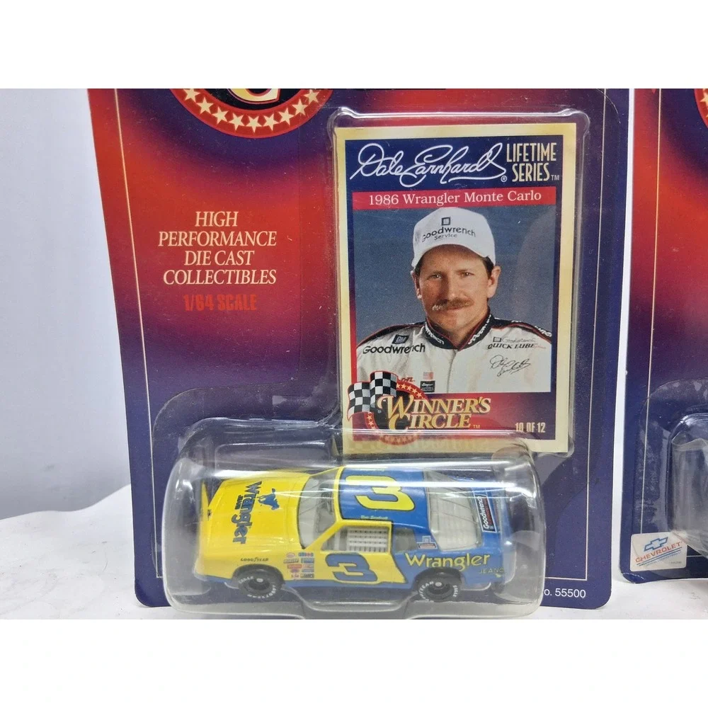 Winner's Circle Dale Earnhardt Lifetime Series 1/64 Diecast Car Lot of 4 New. N